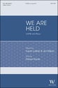 We Are Held SATB choral sheet music cover